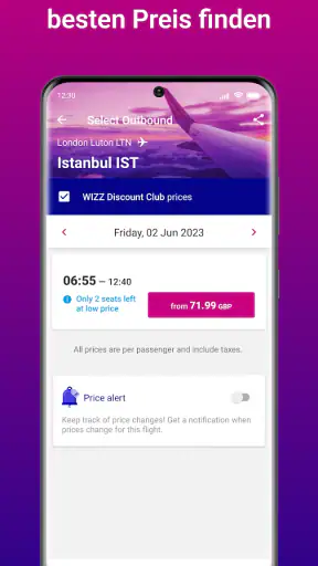 Wizz Air – Flüge Buchen screenshot