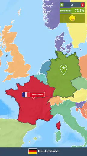 Wo liegt das? - Geografie Quiz screenshot