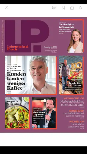Wochenblatt LWB screenshot