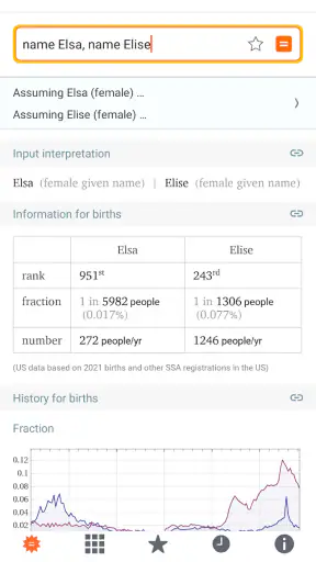 WolframAlpha Classic screenshot