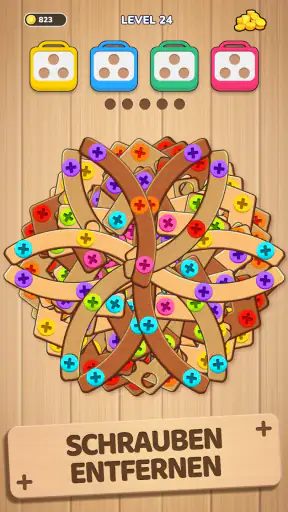 Woodle Screw Jam: Nuts & Bolts screenshot