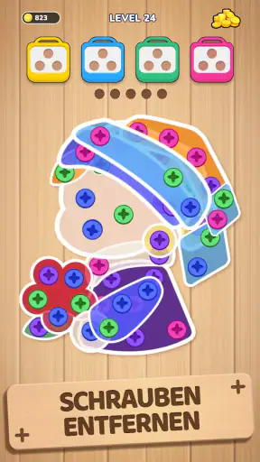 Woodle Screw Jam: Nuts & Bolts screenshot