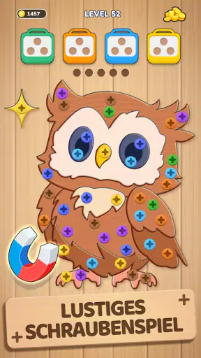Woodle Screw Jam: Nuts & Bolts screenshot