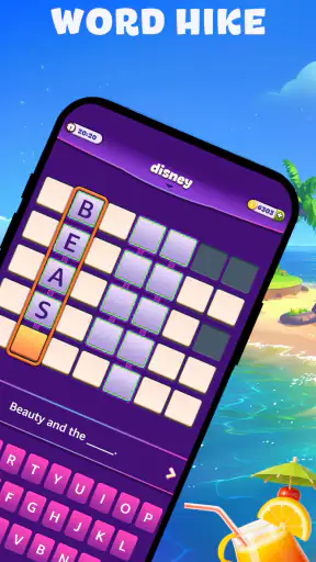 Word Hike -Inventive Crossword screenshot