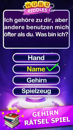 Word Riddles - Wortspiele Gehi screenshot