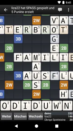 Wordfeud Premium screenshot