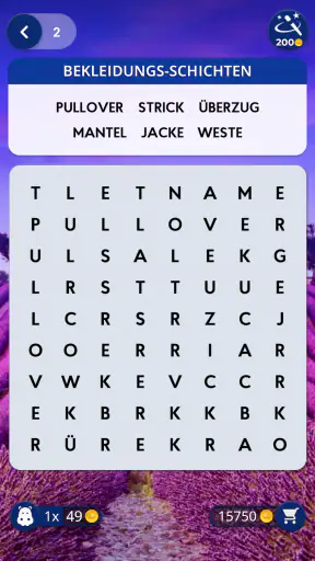 Words of Wonders: Search screenshot