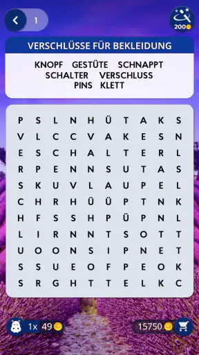 Words of Wonders: Search screenshot