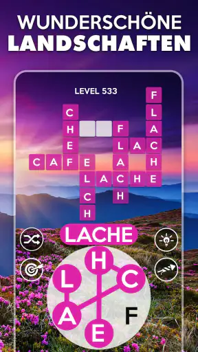 Wordscapes screenshot