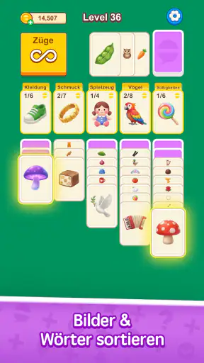 Wort Solitär: Denkspiel screenshot