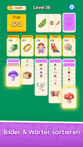 Wort Solitär: Denkspiel screenshot
