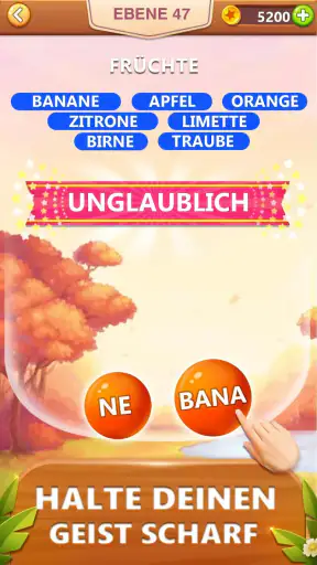 Wortblase - Wortspiel screenshot