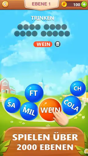 Wortblase - Wortspiel screenshot