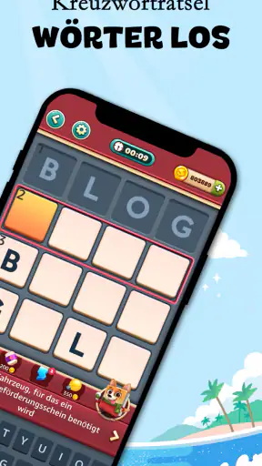 Wörter Los! - Kreuzworträtsel screenshot