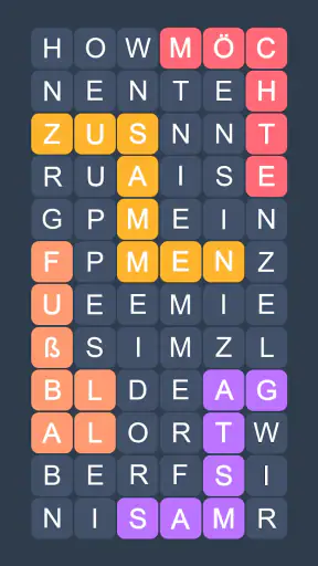 Wortsuche Deutsch: Worträtsel screenshot