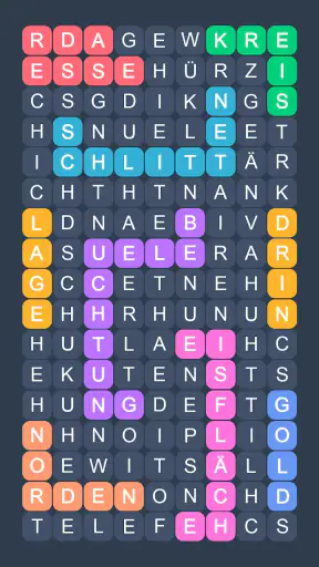 Wortsuche Deutsch: Worträtsel screenshot