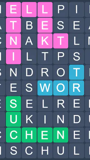Wortsuche Deutsch: Worträtsel screenshot