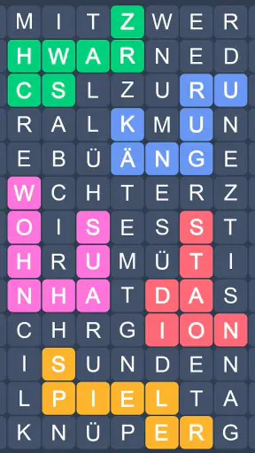 Wortsuche Deutsch: Worträtsel screenshot