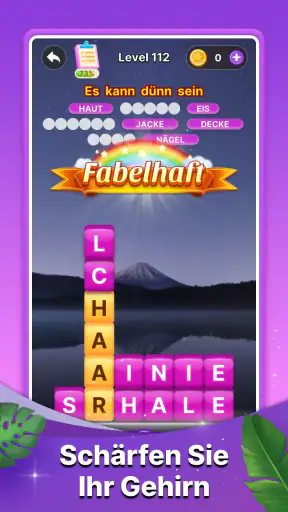 Wörtersuche Block-Rätsel screenshot