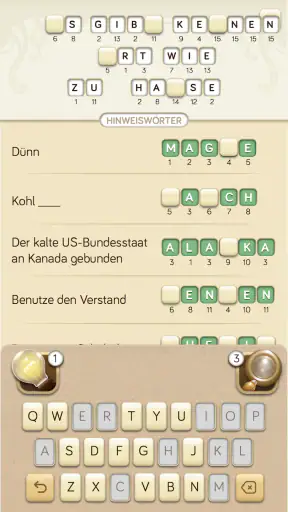 WortLogik : Kreuzworträtsel screenshot