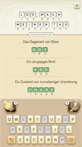 WortLogik : Kreuzworträtsel screenshot