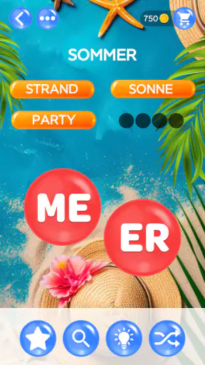Wortperlen: Wortspiel screenshot