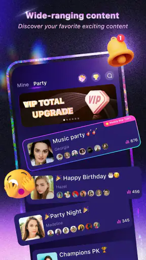 Xena Live -Group Voice Chat screenshot