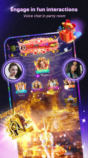 Xena Live -Group Voice Chat screenshot