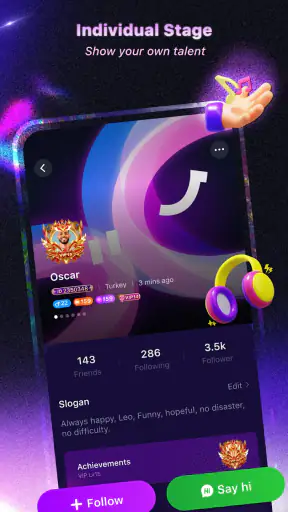 Xena Live -Group Voice Chat screenshot