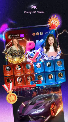 Xena Live -Group Voice Chat screenshot