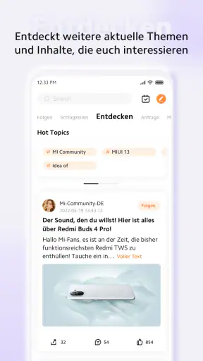 Xiaomi Community screenshot