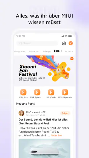 Xiaomi Community screenshot