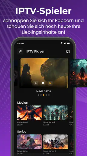 xtream IPTV Spieler screenshot