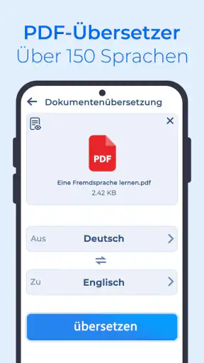 XÜbersetzer - Bild, Foto, PDF screenshot