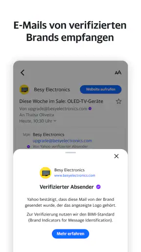 Yahoo Mail – Alles im Blick screenshot