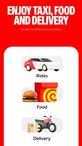 Yango: taxi, food, delivery screenshot