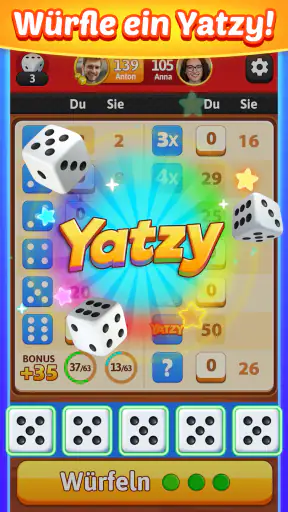 Yatzy Blitz: Würfelspiel screenshot