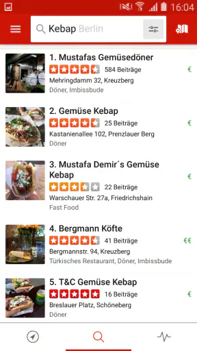 Yelp screenshot