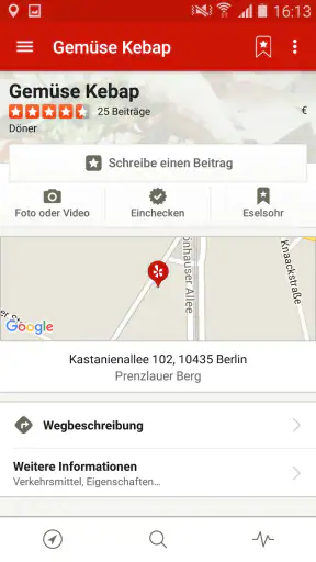 Yelp screenshot