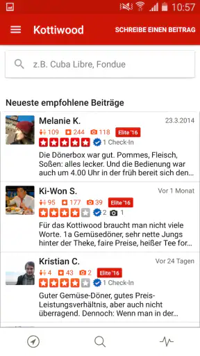 Yelp screenshot