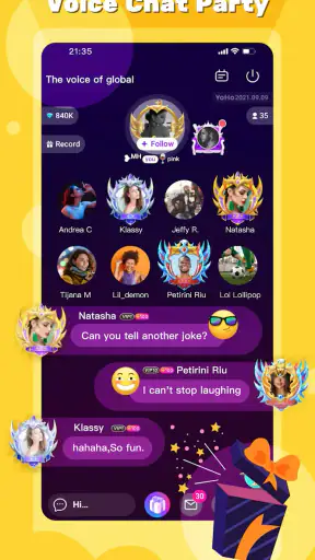 YoHo: Group Voice Chat Room screenshot