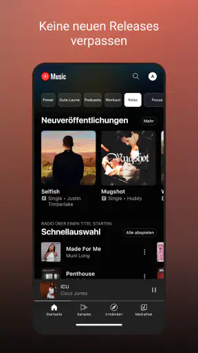 YouTube Music screenshot