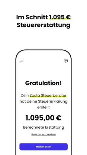 Zasta: Super-App für Steuern screenshot