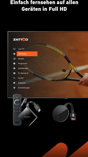 Zattoo - TV Streaming App screenshot