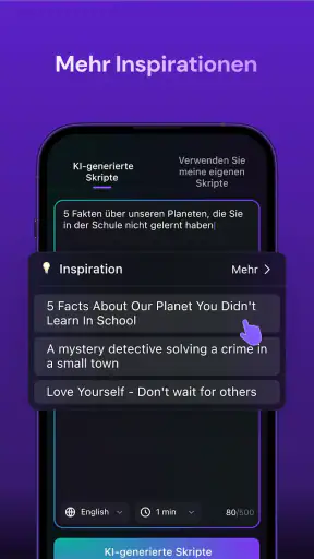 Zeemo:KI Video & Untertitel screenshot