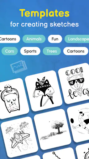 Zeichenbrett: zeichnen,kunst screenshot