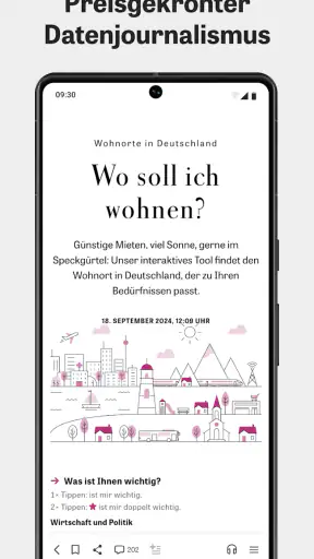 ZEIT ONLINE - Nachrichten screenshot