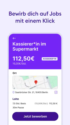 Zenjob - Flexible Nebenjobs screenshot
