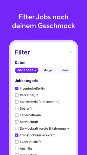 Zenjob - Flexible Nebenjobs screenshot
