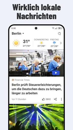 Zip Nachrichten: Aktuelle screenshot
